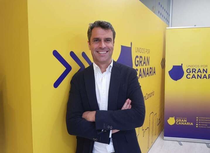 El candidato a la alcaldía de Las Palmas de Gran Canaria, Enrique Hernández Bento/TA.